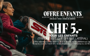 SFC - Winterthour, Offre enfants