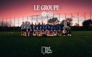 Le groupe pour la réception d'YB