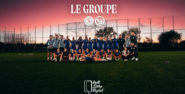 Le groupe pour la réception d'YB