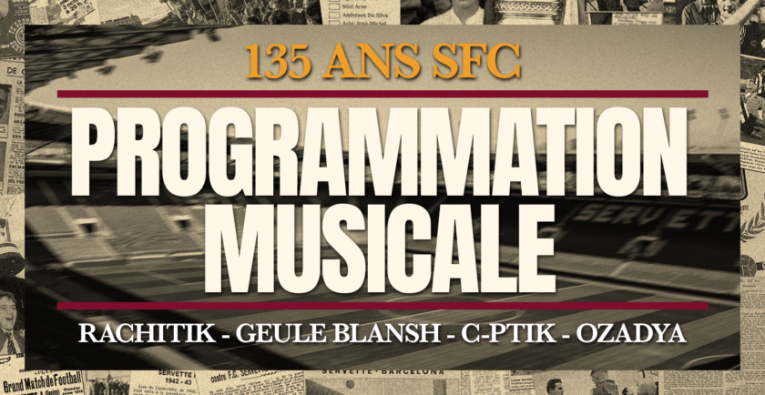 Programmation musicale - 135 ans