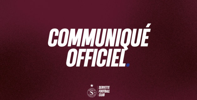 Fin de la collaboration entre le Servette FC et René Weiler