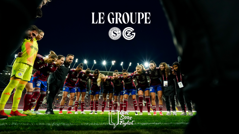 Le groupe pour la réception de GC