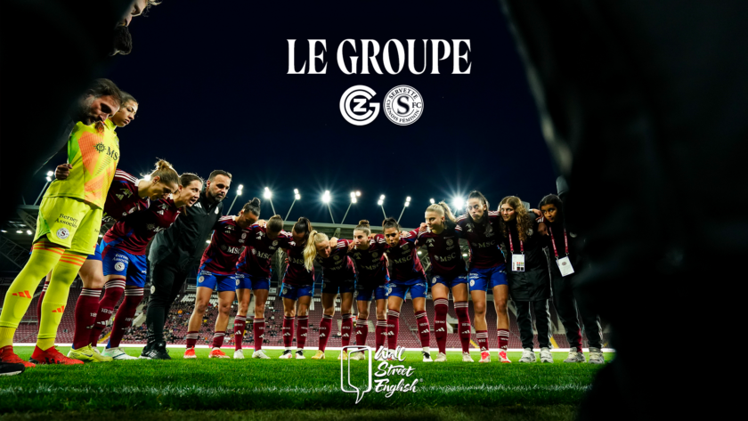 Le groupe pour le déplacement à Zürich