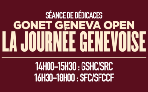 Séance de dédicaces – Gonet Geneva Open