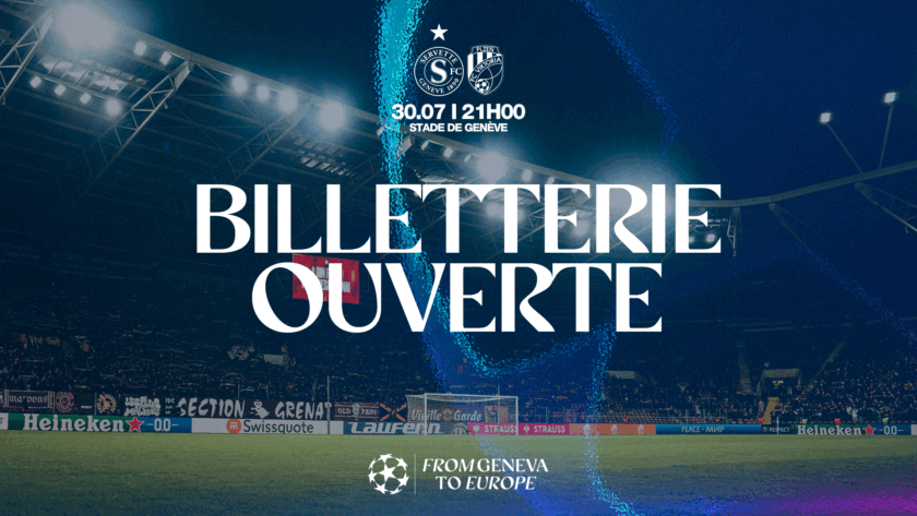 Servette FC – FC Viktoria Plzen : billetterie ouverte