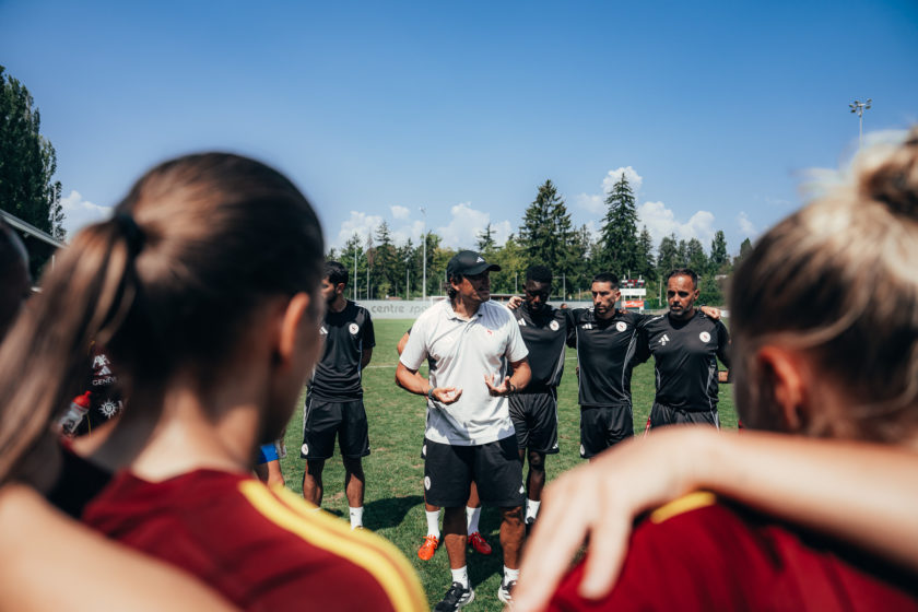 Présentation du staff du Servette FCCF