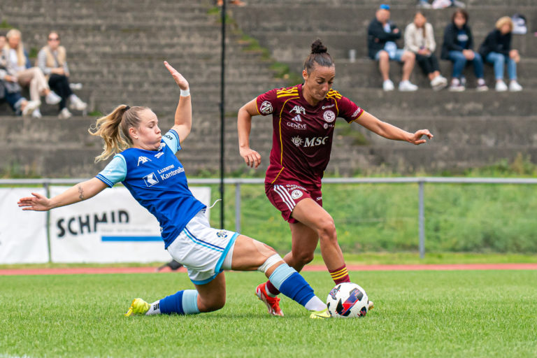 AXA Womens Super League 2025/26 - FC Luzern v Servette FC Chenois Feminin - Hubelmatt, Lucerne