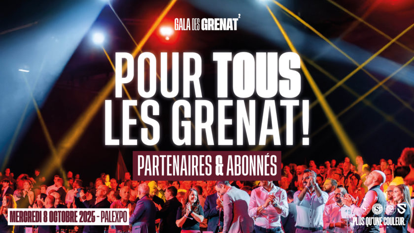 Gala des Grenat - Offre spéciale pour les abonné(e)s grand public