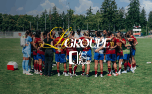 Le groupe pour le déplacement à Berne