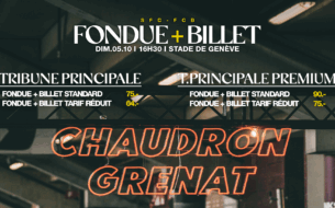 Fondue + billet en Tribune Principale pour SFC - Bâle