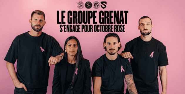 Le Groupe Grenat s'engage pour Octobre Rose