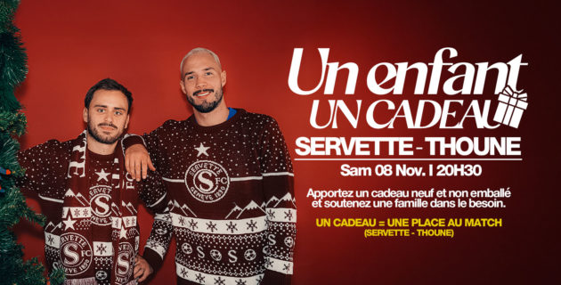 12e opération « Un Enfant – Un Cadeau » : offrez un sourire face à Thoune !