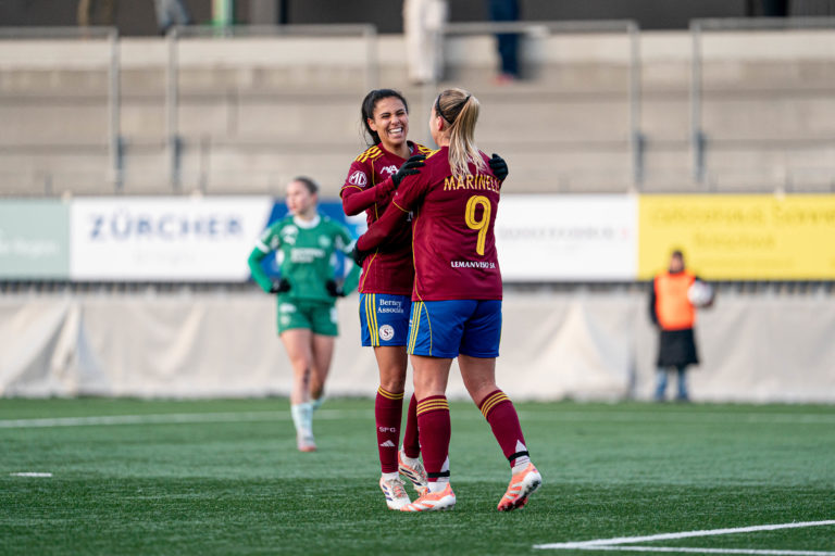 AXA Womens Super League 2025/26 - SFC St.Gallen 1879 v Servette FC Chenois Feminin - Lidl Sportpark Bergholz - Lidl Arena