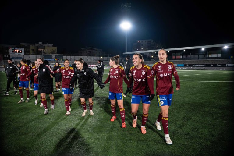AXA Womens Super League 2025/26 - SFC St.Gallen 1879 v Servette FC Chenois Feminin - Lidl Sportpark Bergholz - Lidl Arena