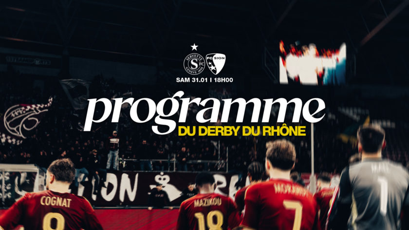 Le programme du Derby