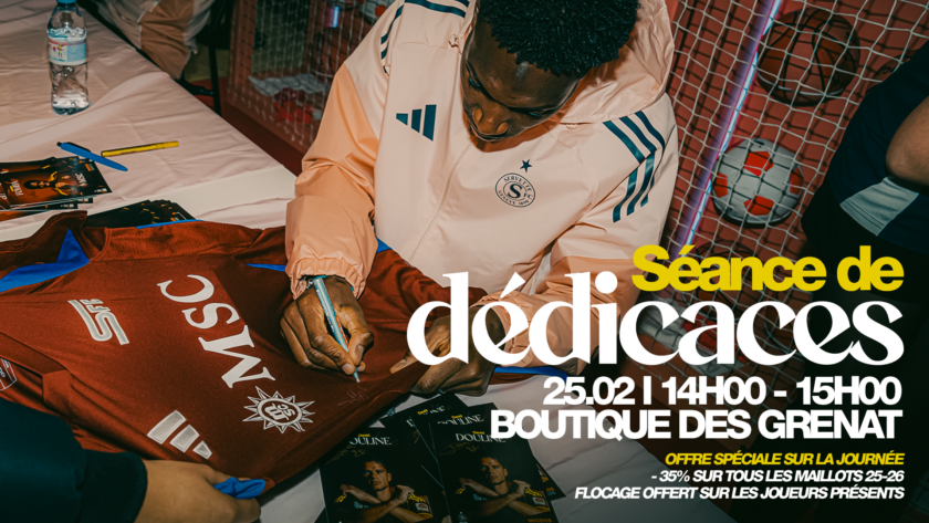 Séance de dédicaces