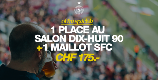 Passez en mode VIP pour les prochaines rencontre à domicile !