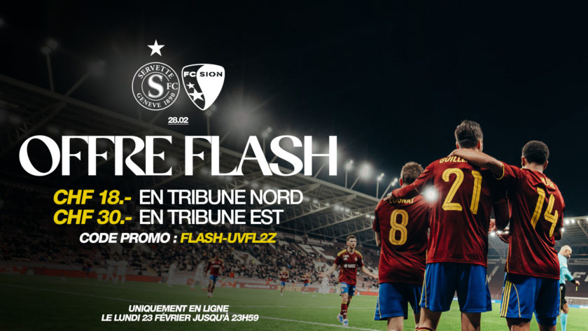 Offre flash SFC-Sion