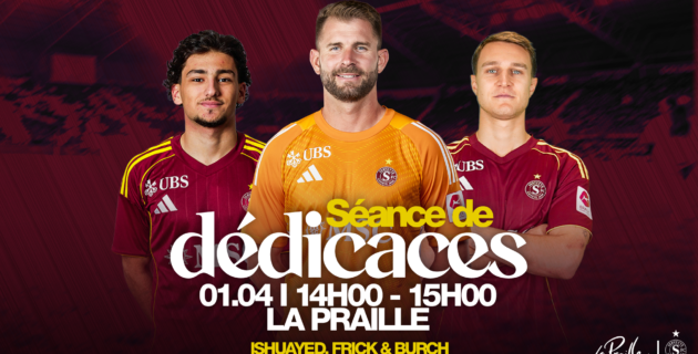 Séance de dédicaces - La Praille