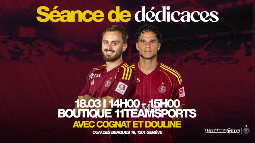 Séance de dédicaces