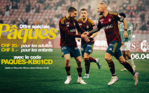 Offre spéciale Pâques - Servette FC vs FC Lucerne