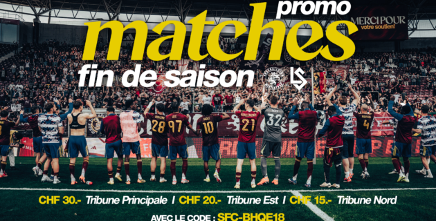 Billetterie attractive pour le Relegation Group