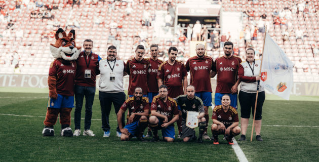 Le Servette FC participe pour la première fois à la Swiss Inclusion League