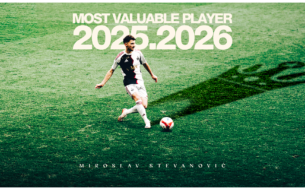 Miroslav Stevanovic, MVP de la saison 2025-2026