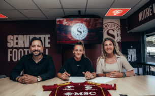Amanda Chaney rejoint le Servette FCCF