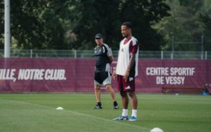 Le groupe pour le Letzigrund