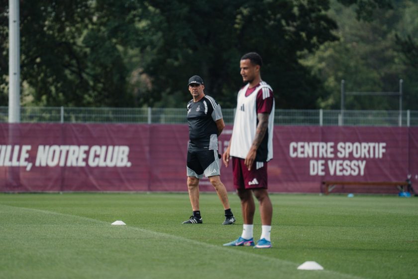 Le groupe pour le Letzigrund