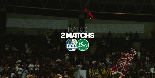 PACK 2 MATCHS LUCERNE-SAINT-GALL