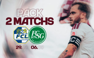 PACK 2 MATCHS LUCERNE-SAINT-GALL