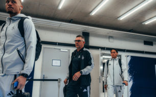 Le groupe pour le déplacement au Wankdorf