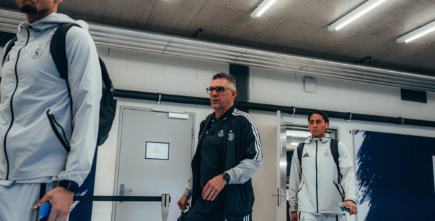 Le groupe pour le déplacement au Wankdorf