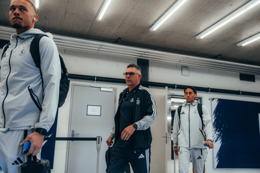 Le groupe pour le déplacement au Wankdorf