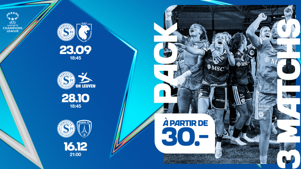 La billetterie pour l’UWCL est ouverte!