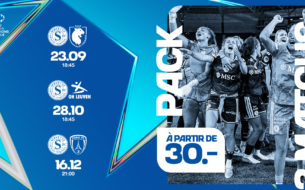 La billetterie pour l'UWCL est ouverte!