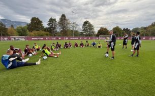 Les talents de l’Académie au contact de la première équipe